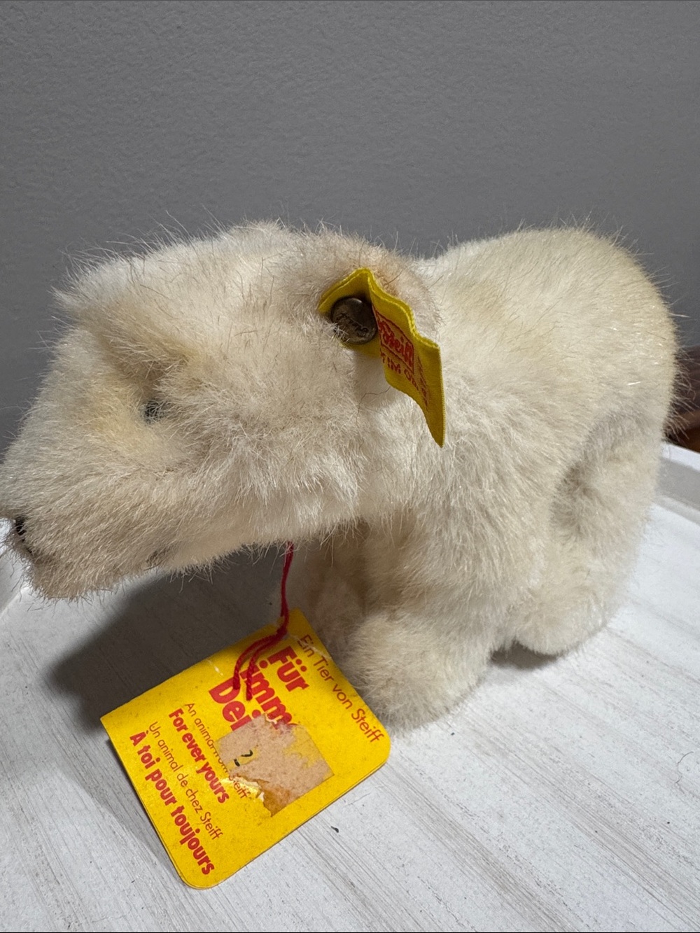 Vintage Steiff “Starly” Polar Bear Plush - 1447/17 ALL TAGS